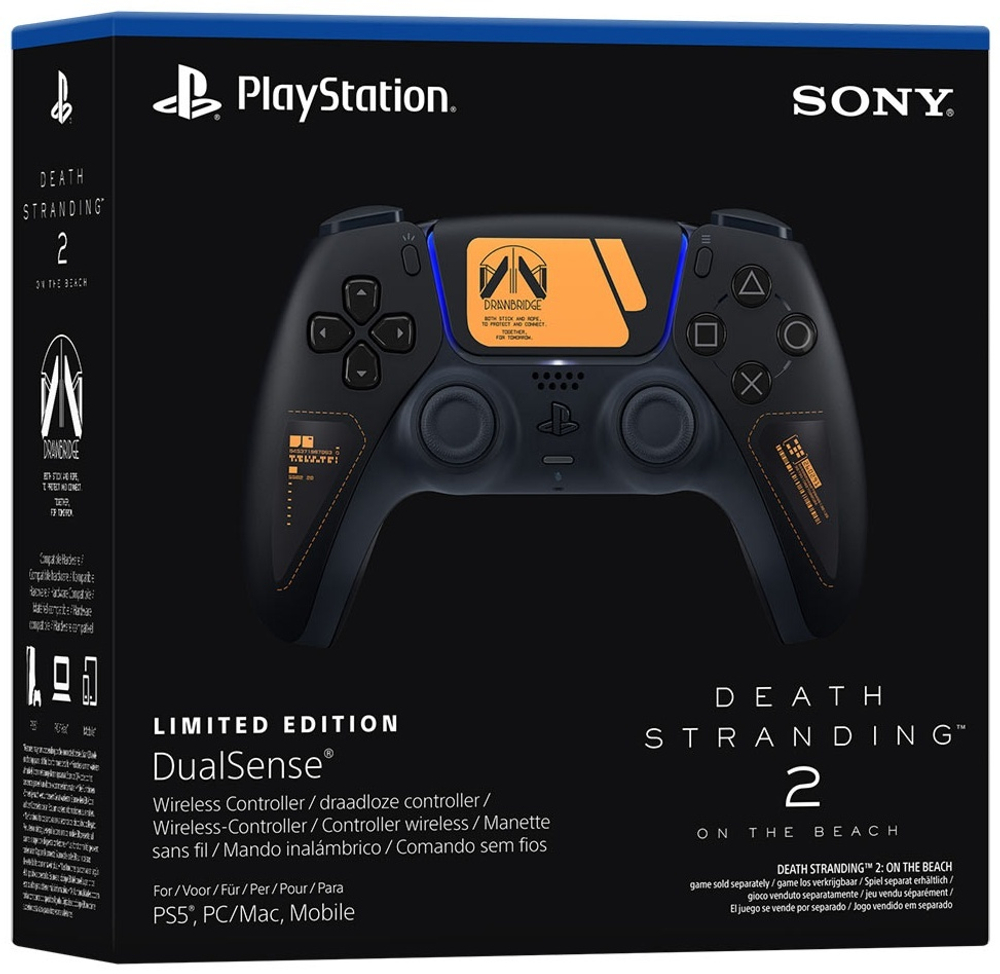 Игровой контроллер Sony DualSense Death Stranding 2 Limited Edition CFI-ZCT1W черный