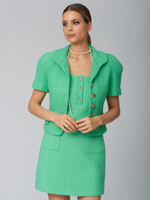 Сарафан с жакетом твидовый