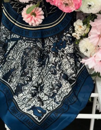 Шёлковый платок DIOR