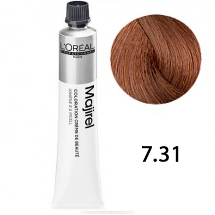 L'Oreal Professionnel Majirel 7.31 блондин золотисто-пепельный 50мл