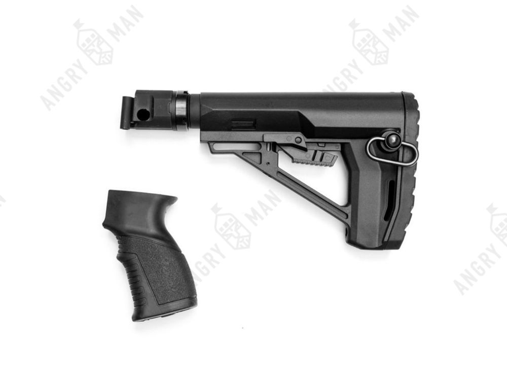 Комплект приклада на АКС-74У/АКСУ на базе приклада Nord, K.Arma