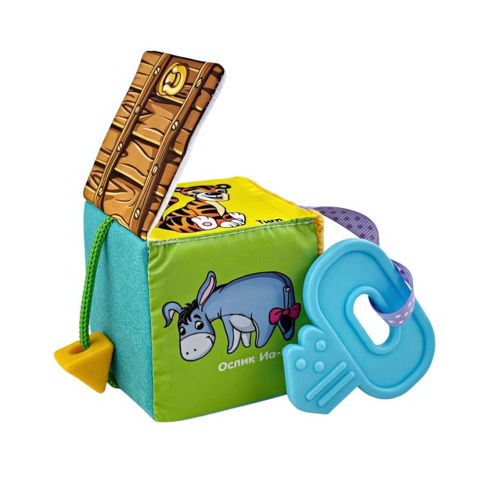 Мягкий развивающий кубик "Винни" (Р.с.)