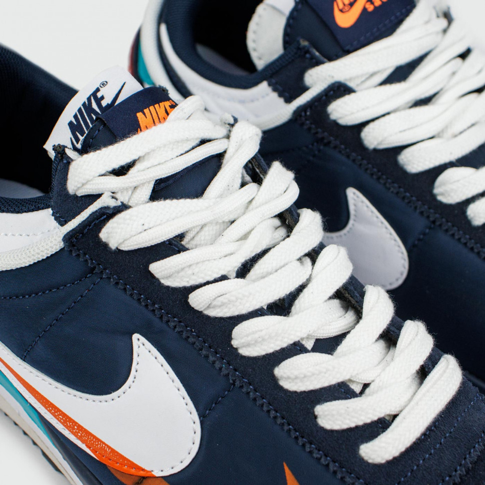 кроссовки Nike Cortez 4.0 x Sacai Blue / Orange