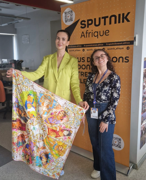 Интервью дизайнера Нины Ручкиной для Радио Sputnik Africa (Спутник Африка)