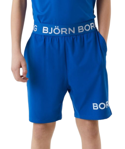 Шорты для мальчика теннисные Björn Borg Shorts Jr - naturical blue