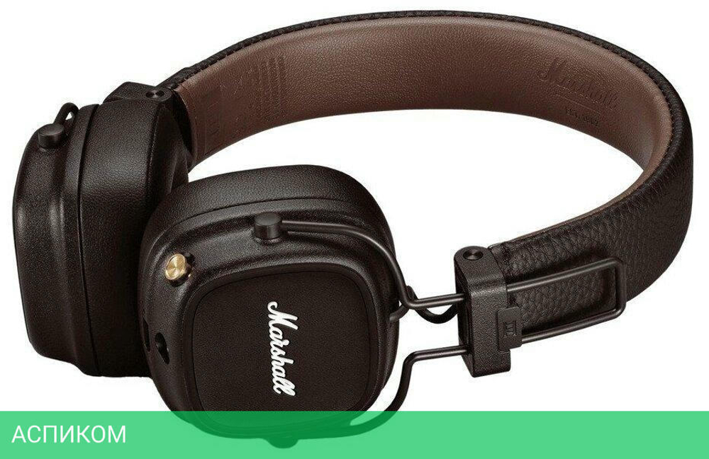 Наушники Marshall Major IV коричневый (1006127)