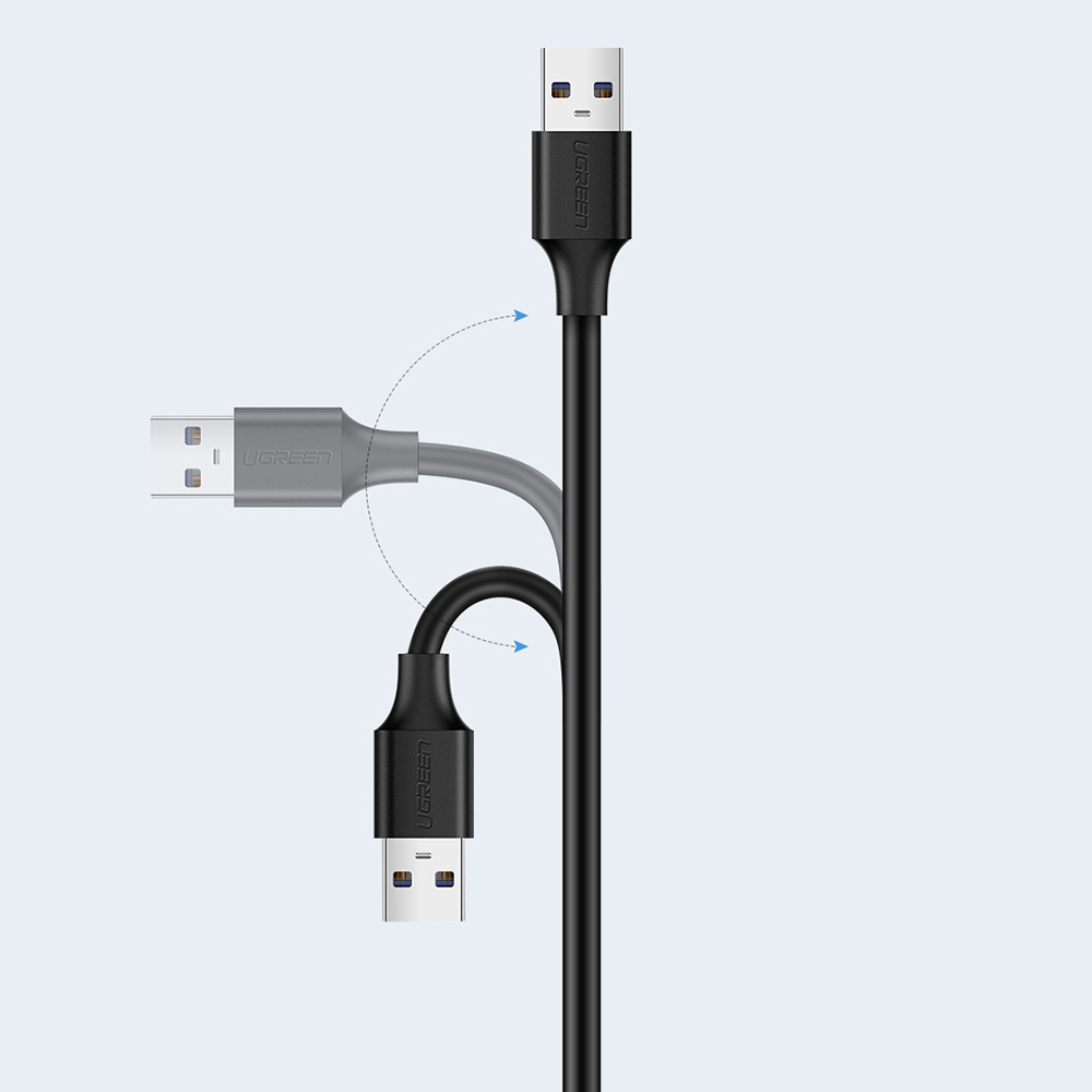 Кабель USB - USB удлинитель, 3m UGREEN 10317