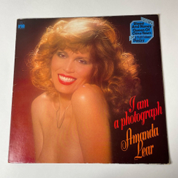 Винтажная виниловая пластинка LP Amanda Lear I Am A Photograph (Germany 1977) Blood And Honey
