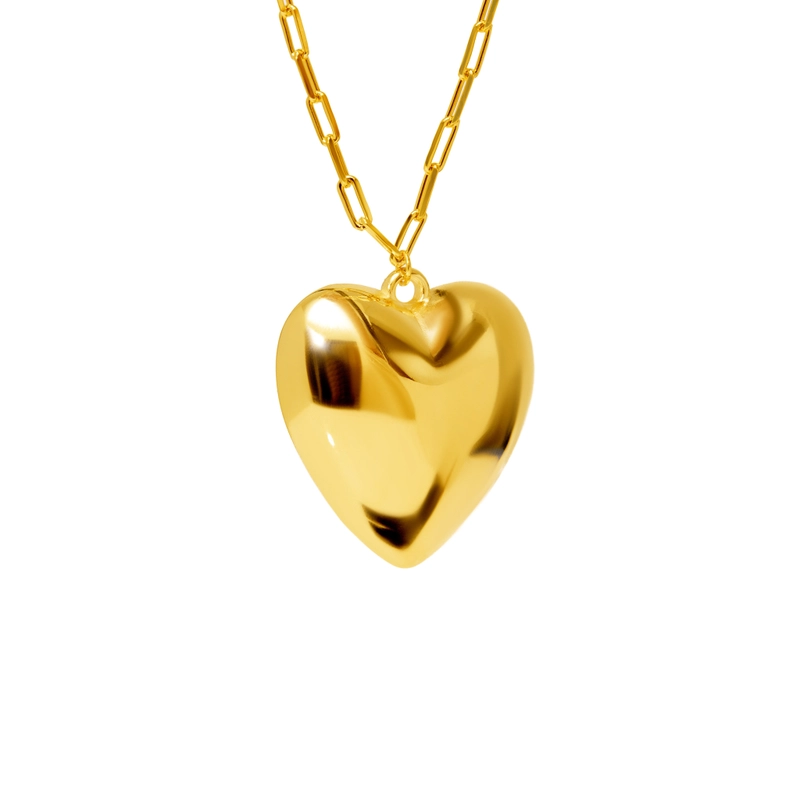 Колье Воздушное Сердце – Золото
