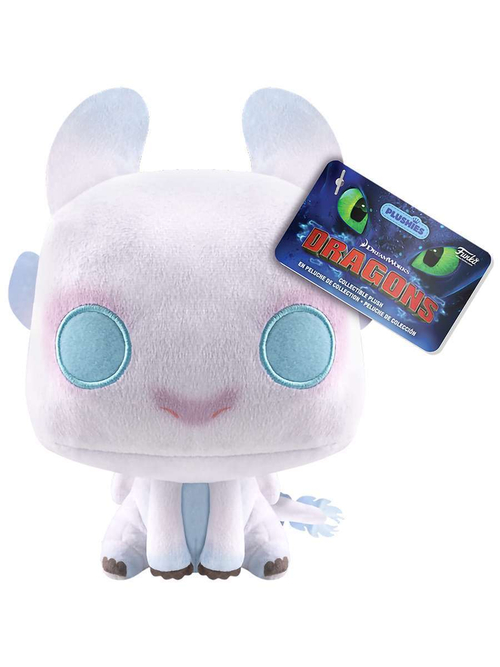 Фигурка плюшевая Funko Plush How to Train Your Dragon Light Fury 7" 81182