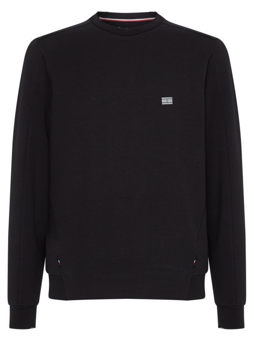 Мужская теннисная кофта Tommy Hilfiger Tech Essentials Crew - черный