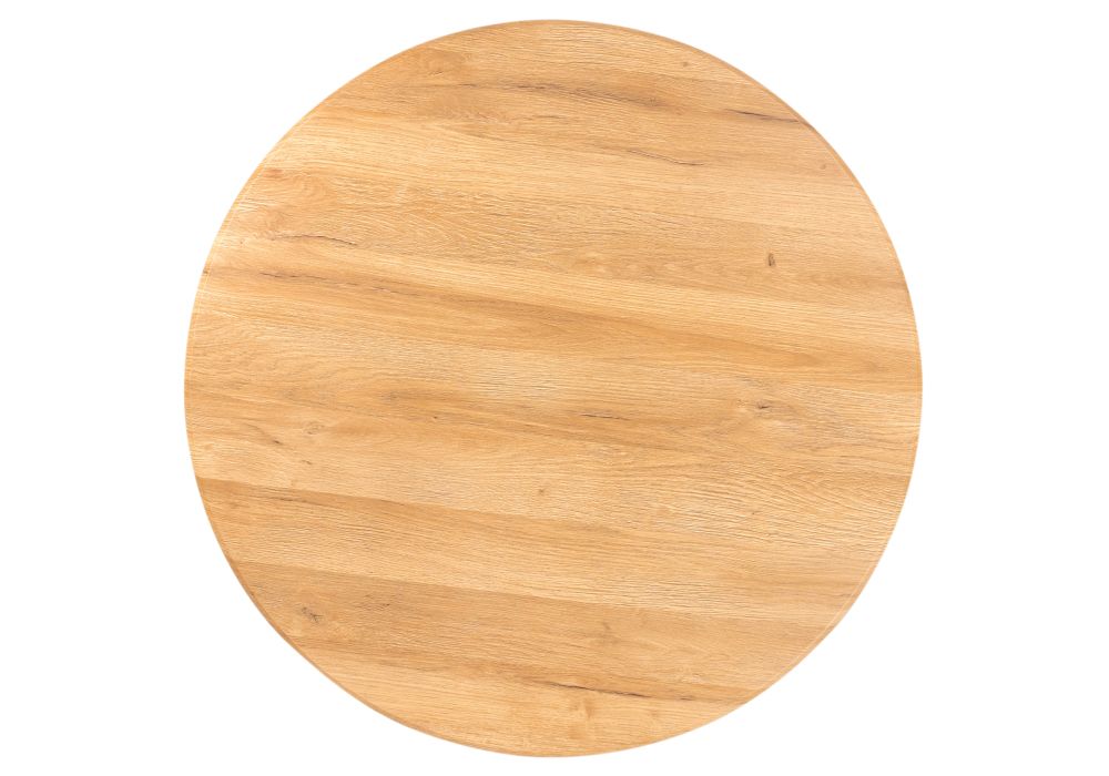 Деревянный стол Абилин 90х76 дуб вотан / белый матовый