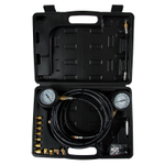 AFFIX (AF12020023C) Манометр для измерения давления масла, 2 манометра 7 и 35 бар, комплект адаптеров