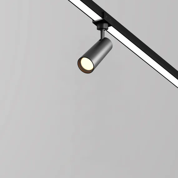 Уличный трековый светильник Фокус / Focus Led Elasity IP 3000К 8Вт 55° черный Outdoor o-tr01-1-s-8wb3k