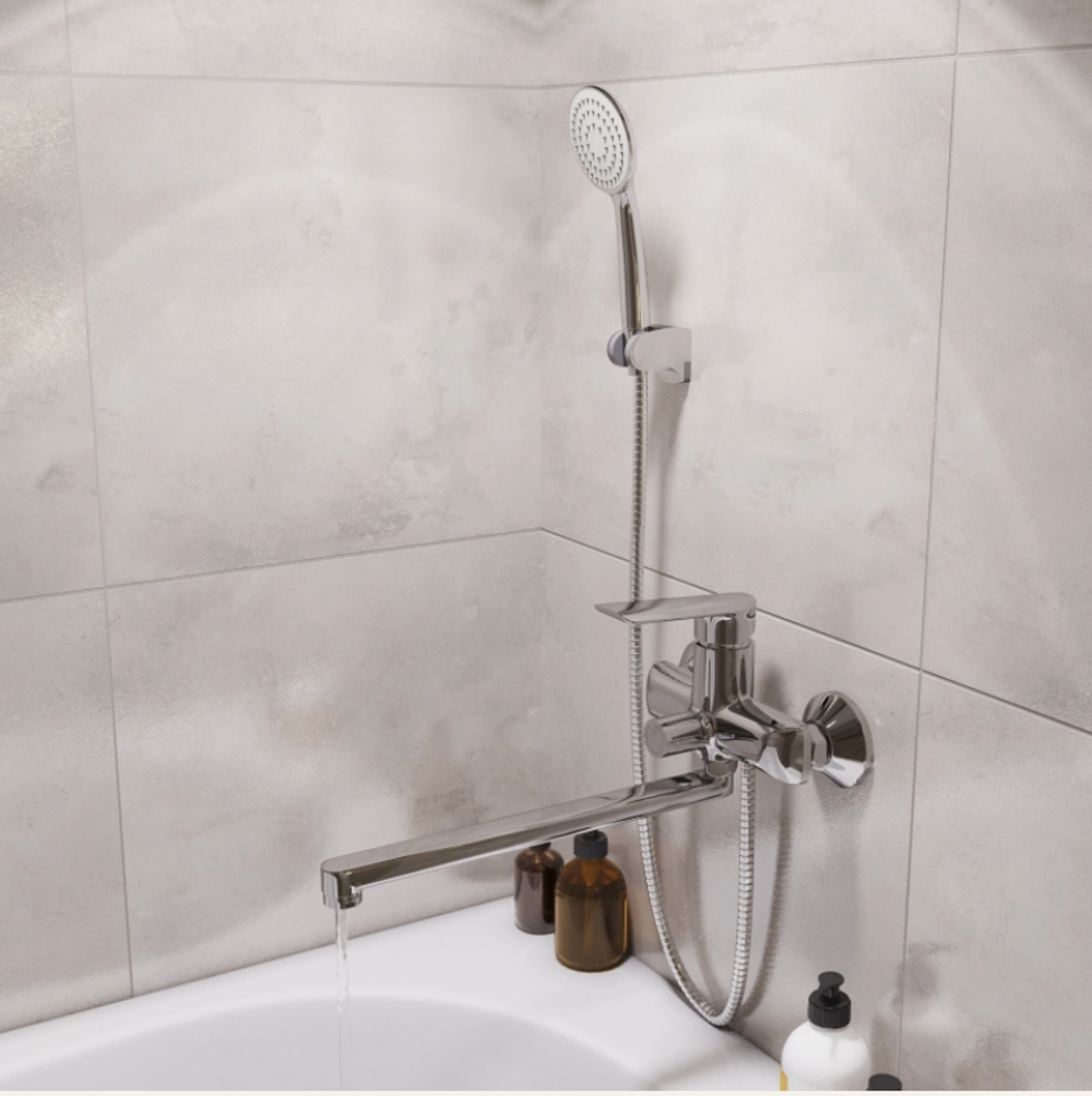 Смеситель для ванны и умывальника 35k MIXLINE ML29-02 "Comfort"