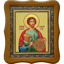 Валерий Севастийский Святой мученик. Икона на холсте.