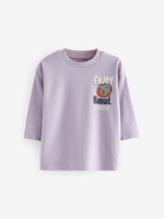 Лонгслив для мальчика Next B20-716, Сиреневый