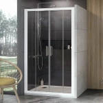 Душевая дверь Ravak 10° 10DP4-130 белый/Transparent