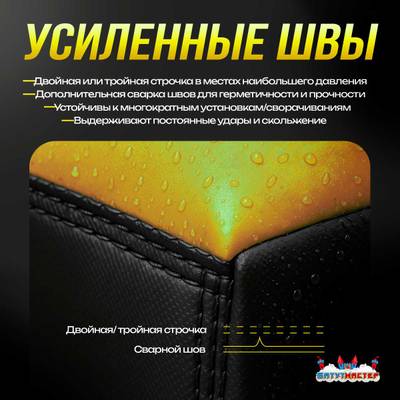 Надувная подушка «RideAir» для байк-трюков и прыжков, 16×9×2,6 м