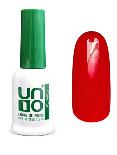 Uno Гель-лак - 043 Алый - Scarlet, 8мл