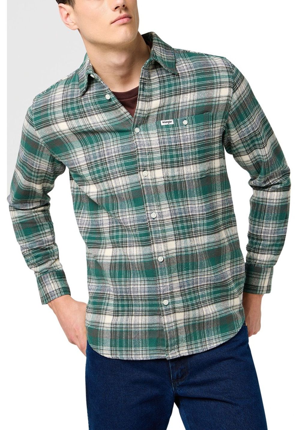 Рубашка BRUSHED 1 PKT 112371557