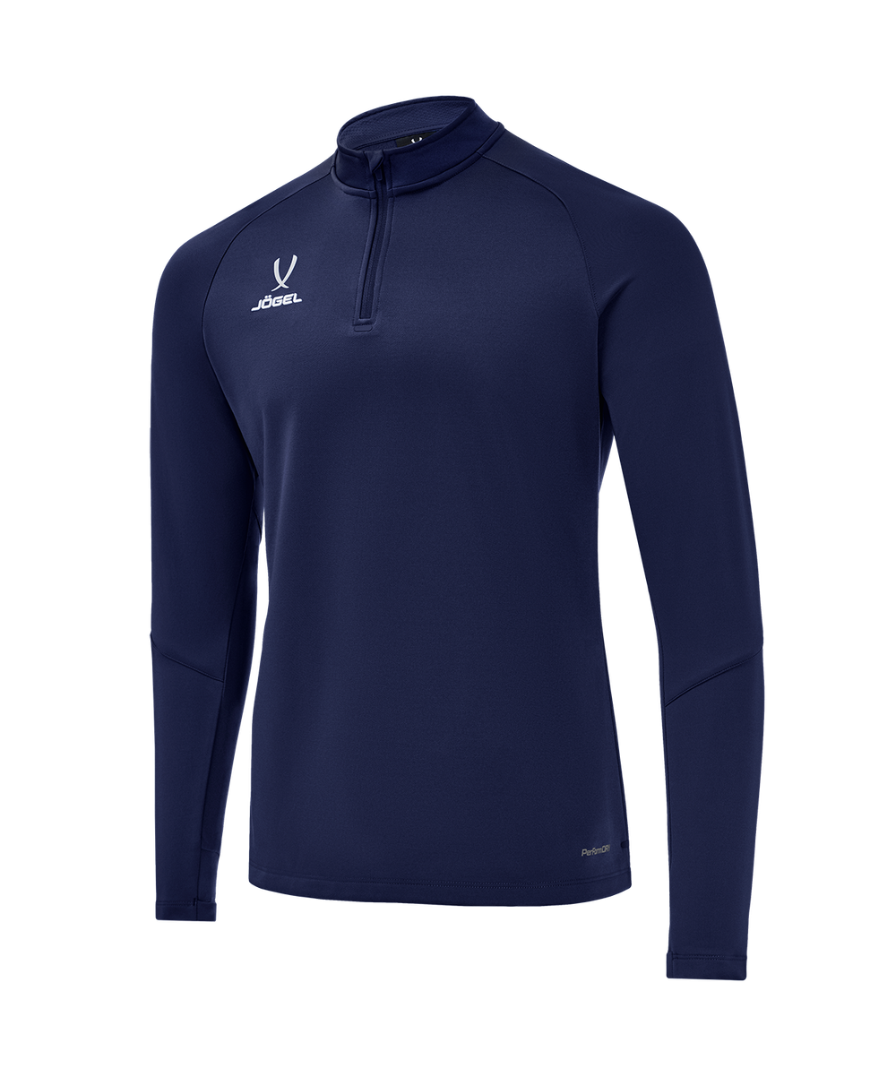 Джемпер тренировочный JÖGEL PREMIER PerFormDRY Training 1/4 Zip Fleece Top, темно-синий