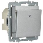 BRITE Выключатель карточный 30А ВС10-1-8-БрА алюминий IEK