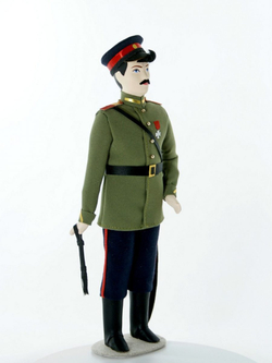 Кукла коллекционная Казак в военном мундире