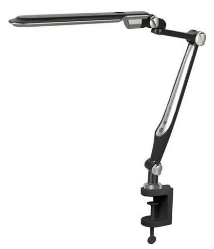 Светильник настольный KD-830 C02 LED 10Вт 230В на струбцине 600лм сенс. рег. яркости цветов. темп. черн. Camelion 14015