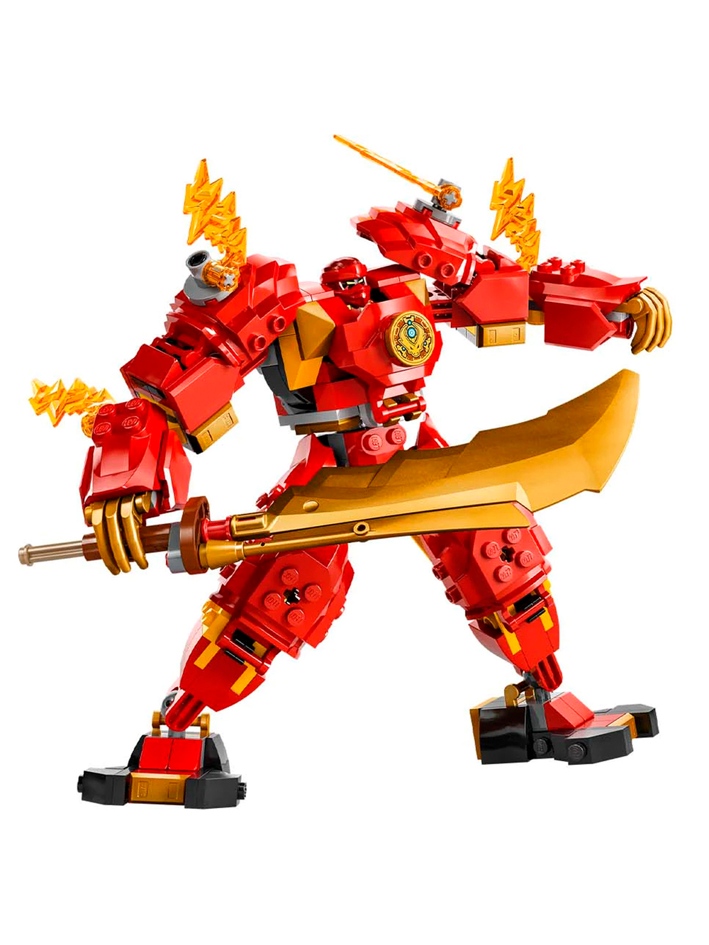 Конструктор LEGO Ninjago 71808 Элементальный огненный робот Кая