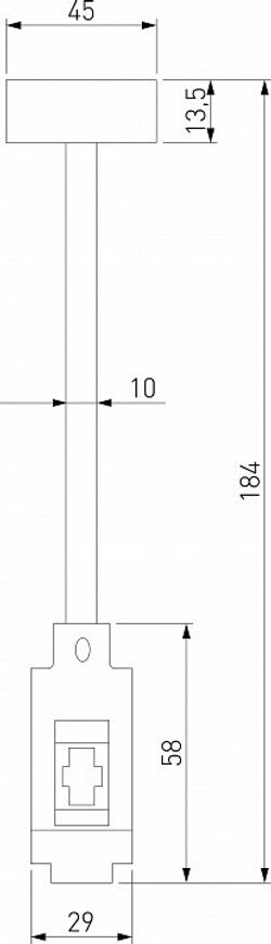 Основание на штанге Elektrostandard Esthetic Magnetic a065435