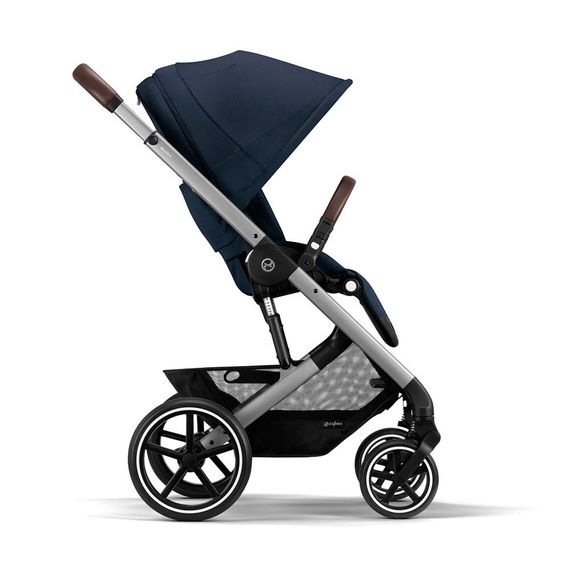 Детская коляска Cybex Balios S Lux SLV 2 в 1 Ocean Blue
