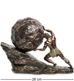 Veronese WS-1146 Статуэтка «Сизиф с валуном»