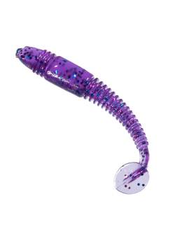 Приманка ZUB-DEFECTOR 50мм-10шт, (цвет 610) фиолетовый с блестками