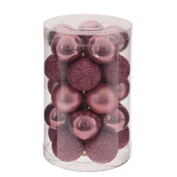 GAEM Набор из 25шт Украшение новогоднее "Шар", D 3 см, L8 W8 H13 см