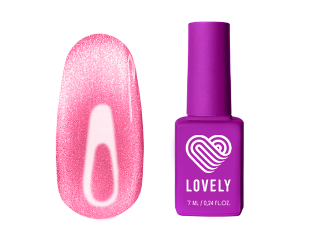 Гель-лак Lovely, коллекция Silk Cat, SC01, 7 ml