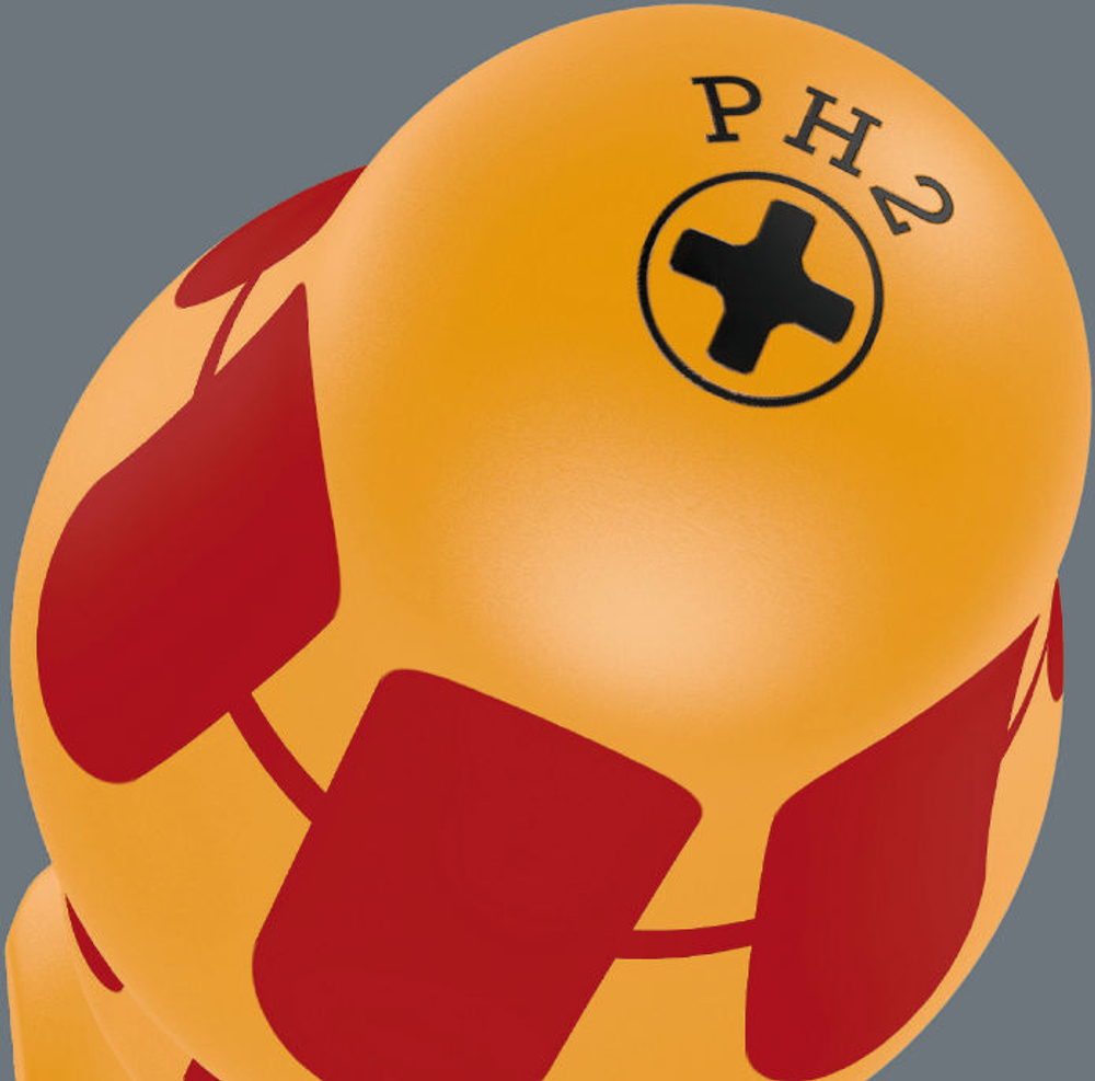 Изолированная отвертка 1062 i PH 2x100 мм - VDE 05051603001