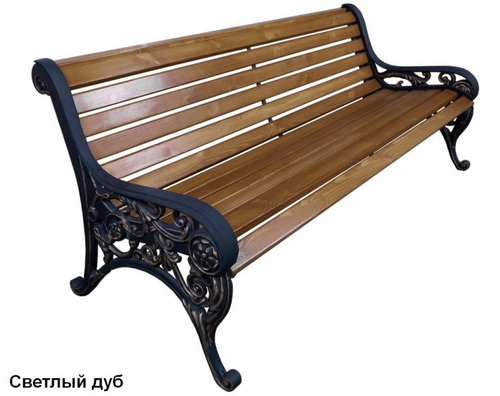 Скамейка парковая Ренессанс, Лиственница