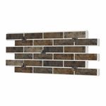 Клинкерная термопанель ППС Beryoza Ceramica Brick Wall Палевый 1040х510 мм