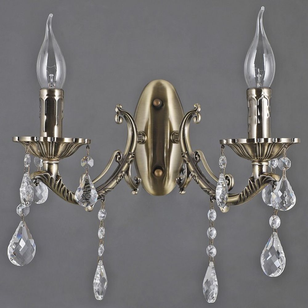 Бра ILLUMICO CASTOR IL9927-2WSQ-24 AB CASTOR