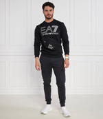 Худи EA7 - черный(6RPM08 PJSHZ)