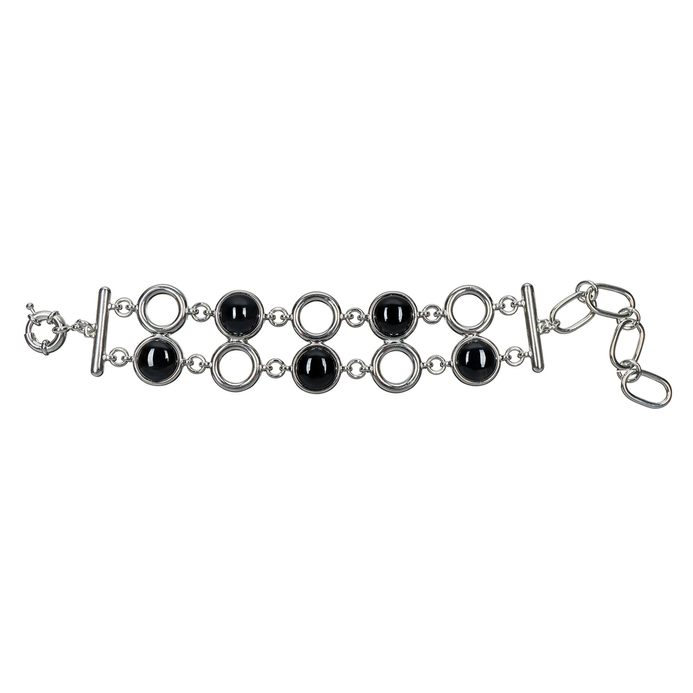 Браслет Possebon Agata Preto C0159.4 S