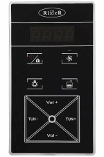 Душевой бокс RIVER SENA 120/80/50 ТН стекло тонированное