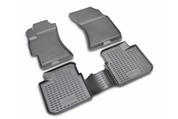 Коврики в салон для SUBARU Outback 2003-2009, 4 шт. (полиуретан, серые) NLC.46.03.211
