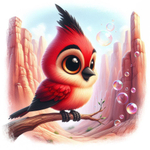 Мыльные пузыри "Красная птица" (Пузырята)