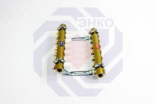 Комплект коллекторов без расходомеров GIACOMINI R553D 8 контуров