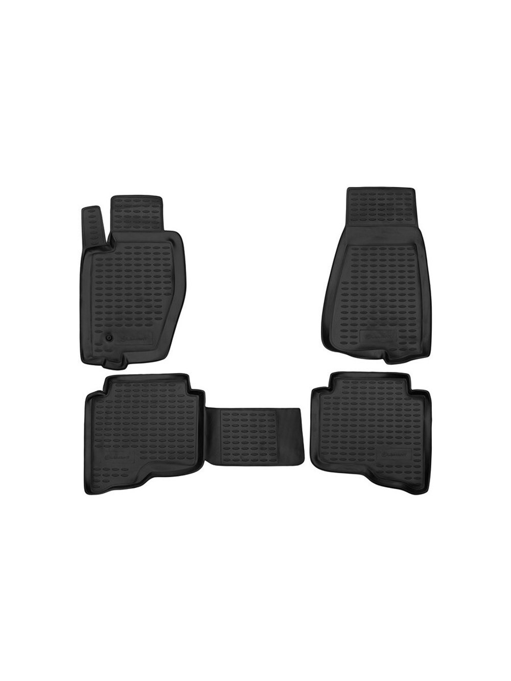 Коврики в салон для JEEP Grand Cherokee 2004-2010, 4 шт. (полиуретан) NLC.24.01.210