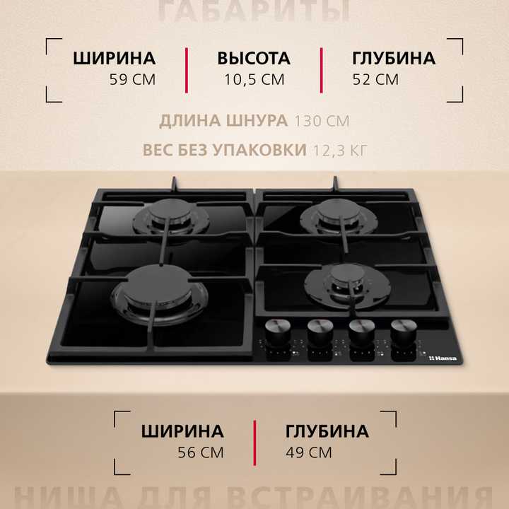 Газовая панель Hansa BHKS6718511
