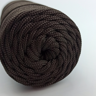 Полиэфирный шнур круглый 3 мм Коричневый
