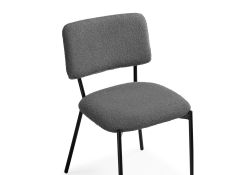 Стул на металлокаркасе Reparo dark gray / black